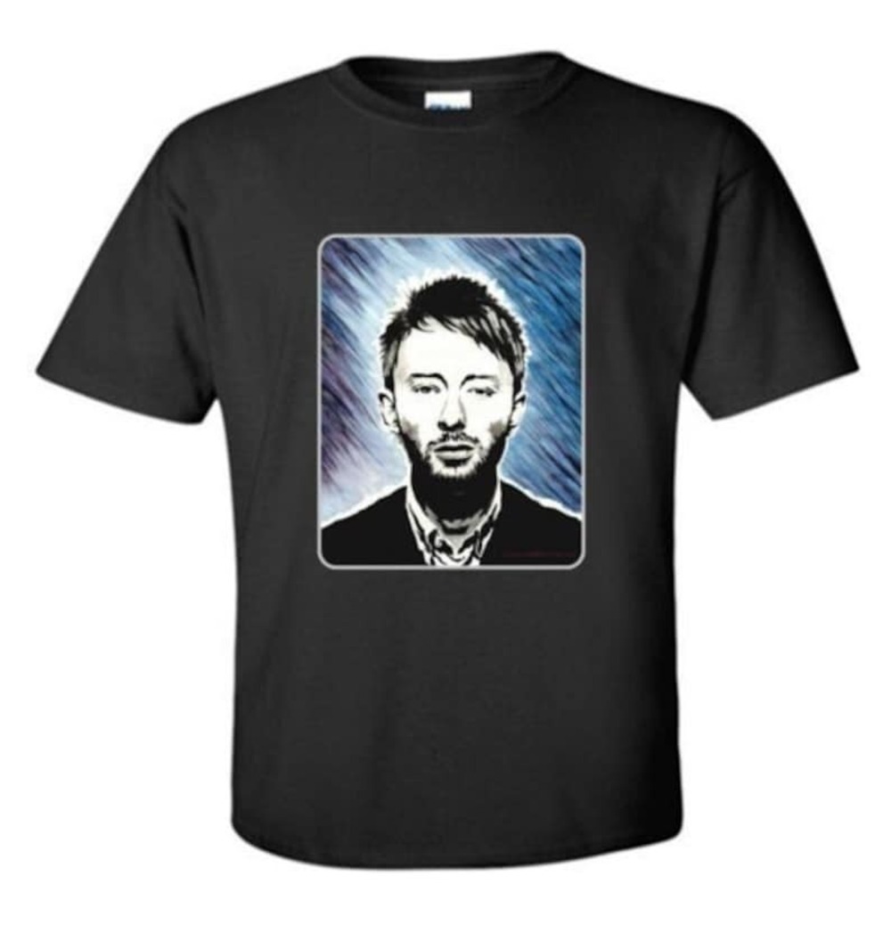 Karma Police Adult Black Crew T-shirt